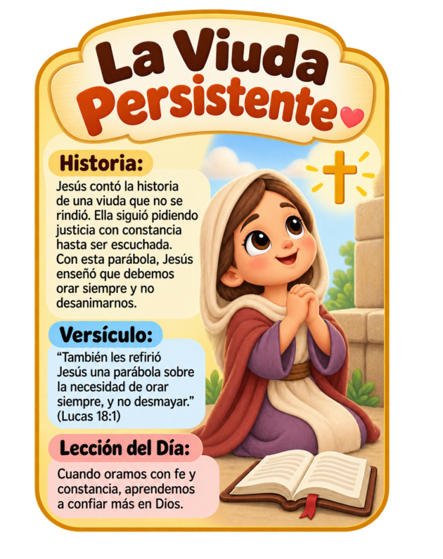 Ejemplo de parábola — Valentía