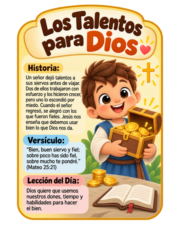 Ejemplo de parábola — Amistad y compasión